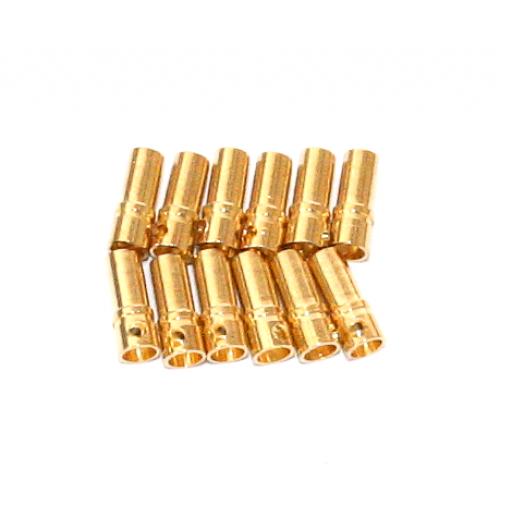 3.5mm Female Bullet Connector x 12